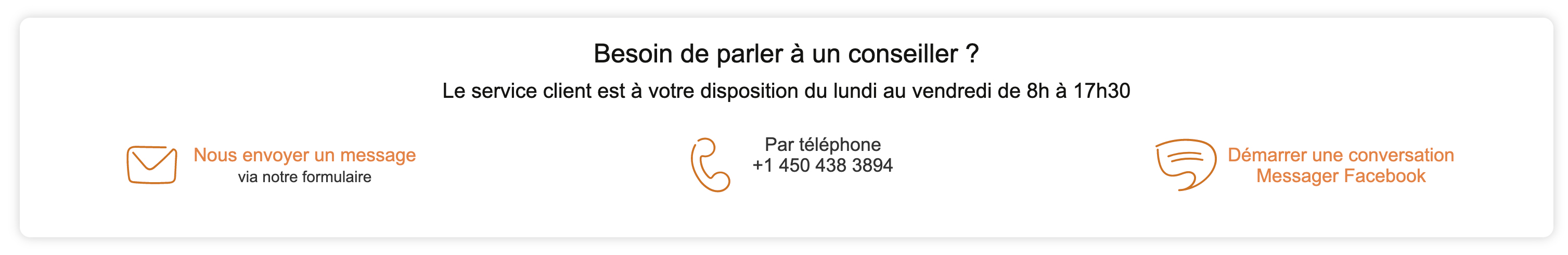 Service client